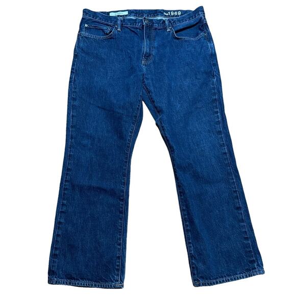 GAP 1969 Jeans High Rise Boot Cut 38x28 Women's Ladies - Picture 1 of 12